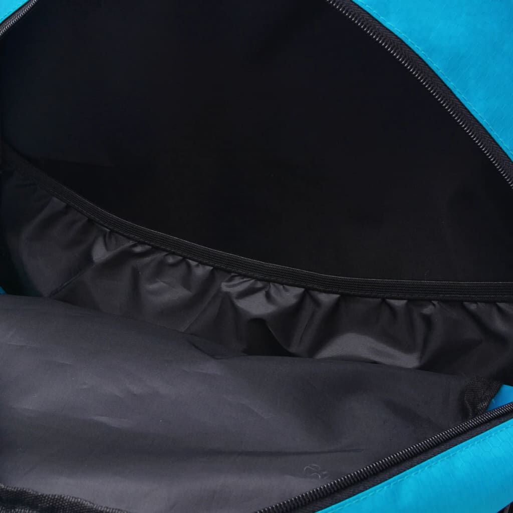 vidaXL Hiking rugzak 40 L zwart en blauw