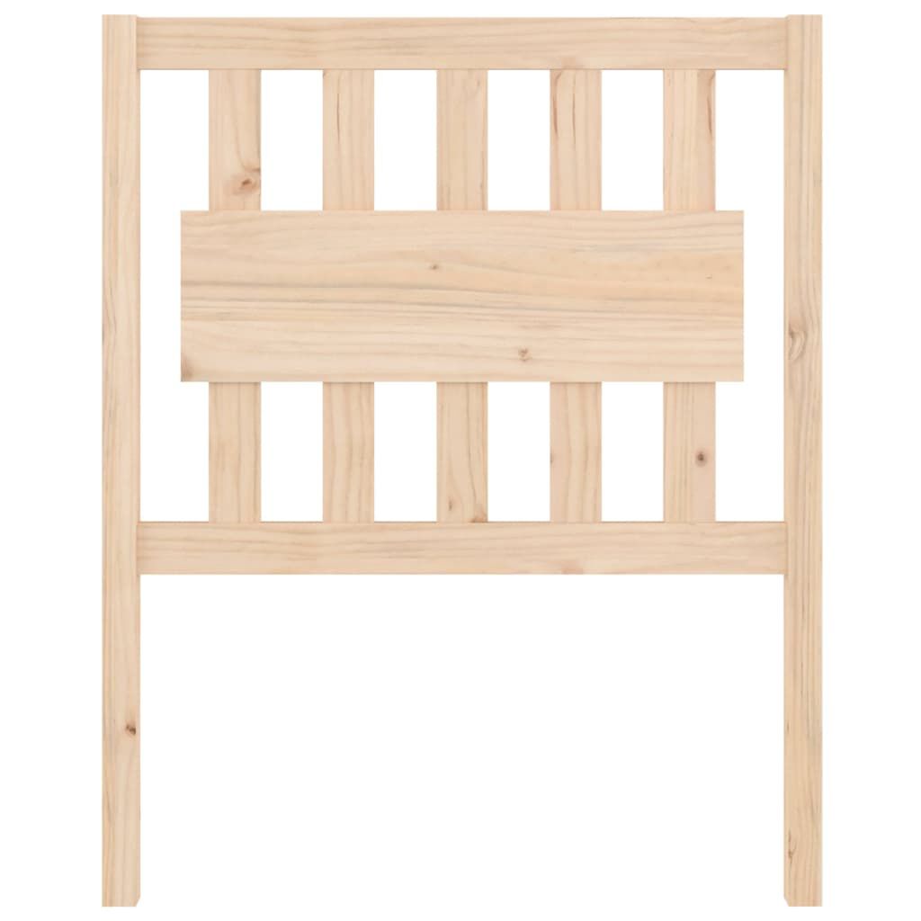 vidaXL Hoofdbord 80,5x4x100 cm massief grenenhout