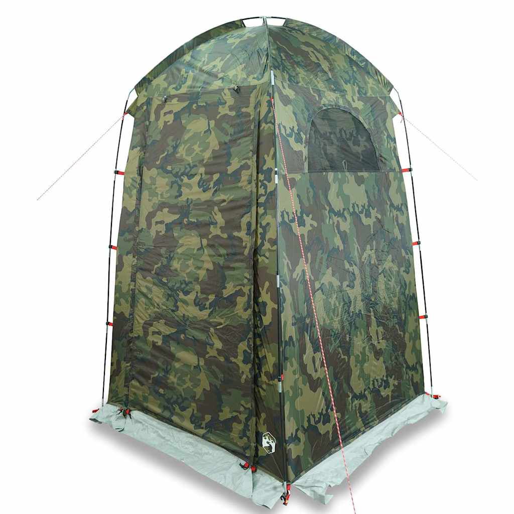 vidaXL Douchetent waterdicht camouflage
