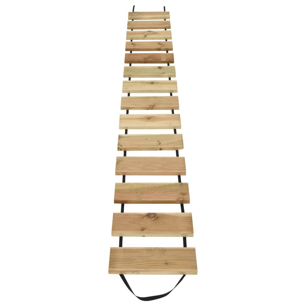 vidaXL Tuinpad oprolbaar 35x300 cm geïmpregneerd grenenhout