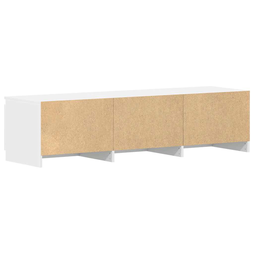 vidaXL Tv-meubel 140x40x35,5 cm bewerkt hout wit