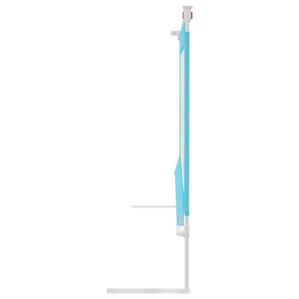 vidaXL Bedhekje peuter 90x25 cm stof blauw