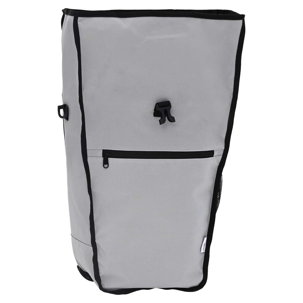 vidaXL Fietstas voor Bagagedrager 20 L Grijs (34x16x59 cm)
